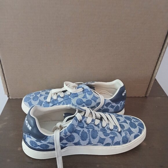 Denim Coach sneakers - Picture 1 of 3